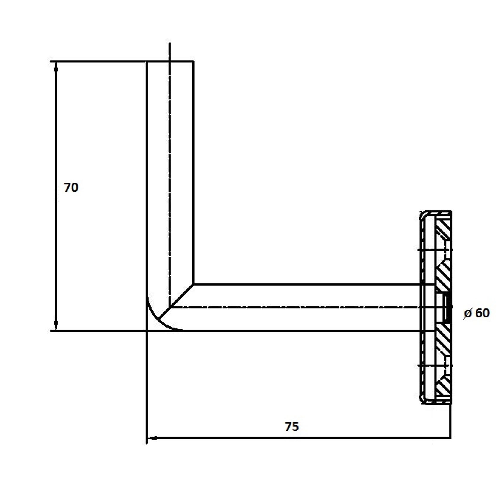 Quadro Handrail Bracket gallery detail image