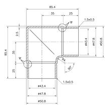 90° Mitre SS gallery detail image