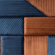 Geometric Bed Head in Orange gallery detail image