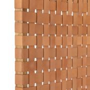 Lazie Leather Strapping Bedhead | Teak & Natural Tan gallery detail image