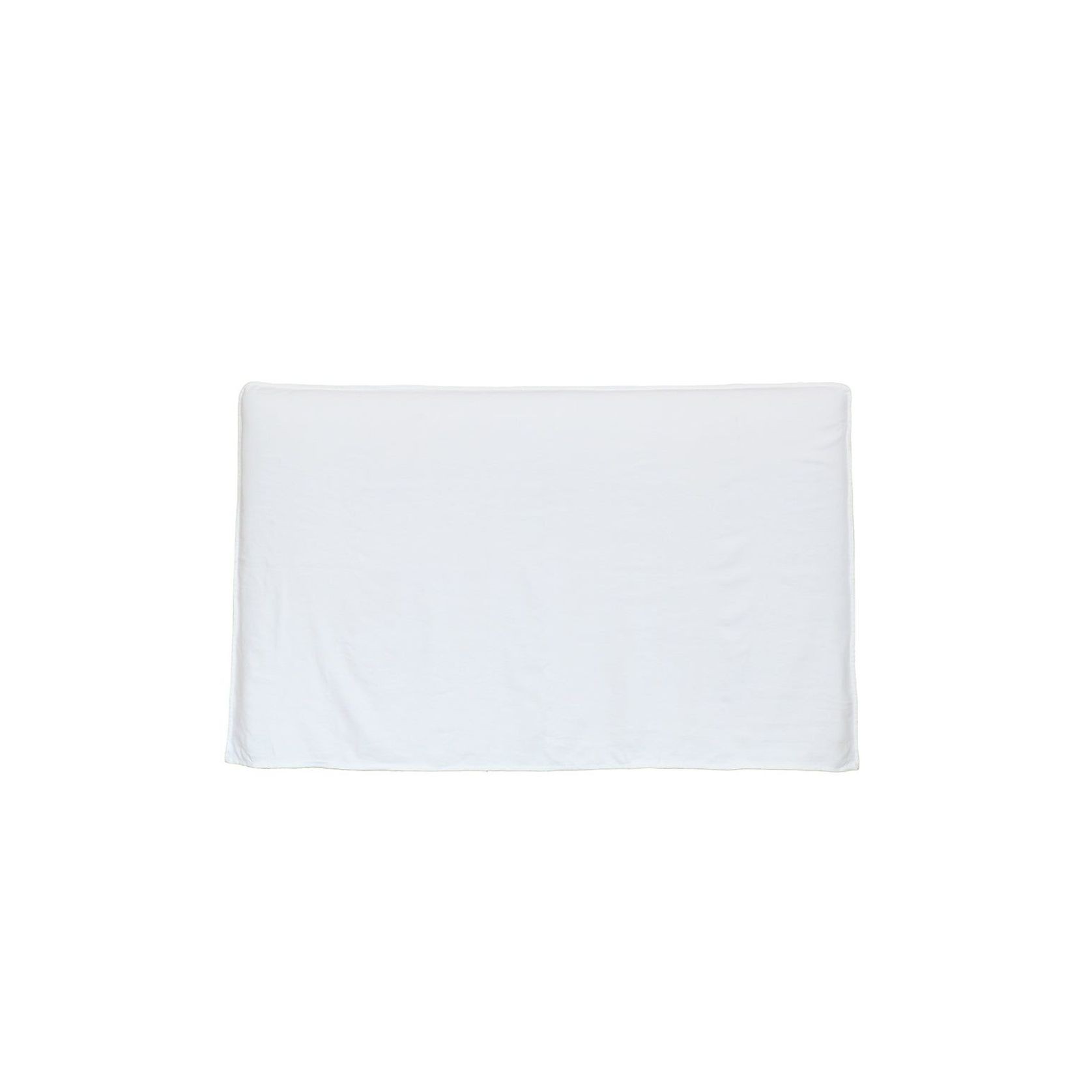 Harlow Slip Cover Headboard - Ivory - Queen gallery detail image