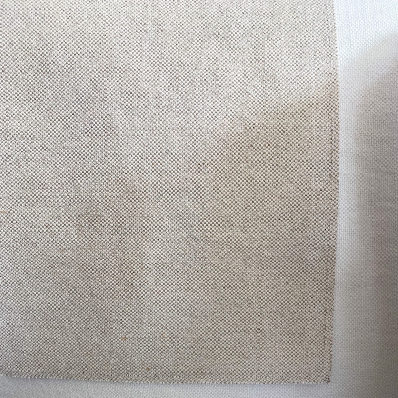 Harlow Slip Cover Headboard -Natural - Queen gallery detail image