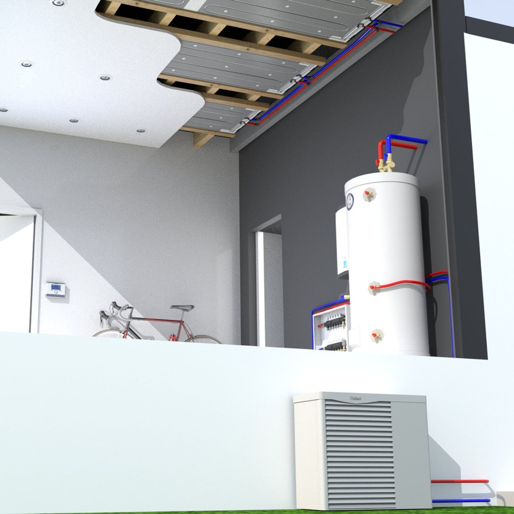 Active Ceiling Radiant Heating & Cooling System gallery detail image