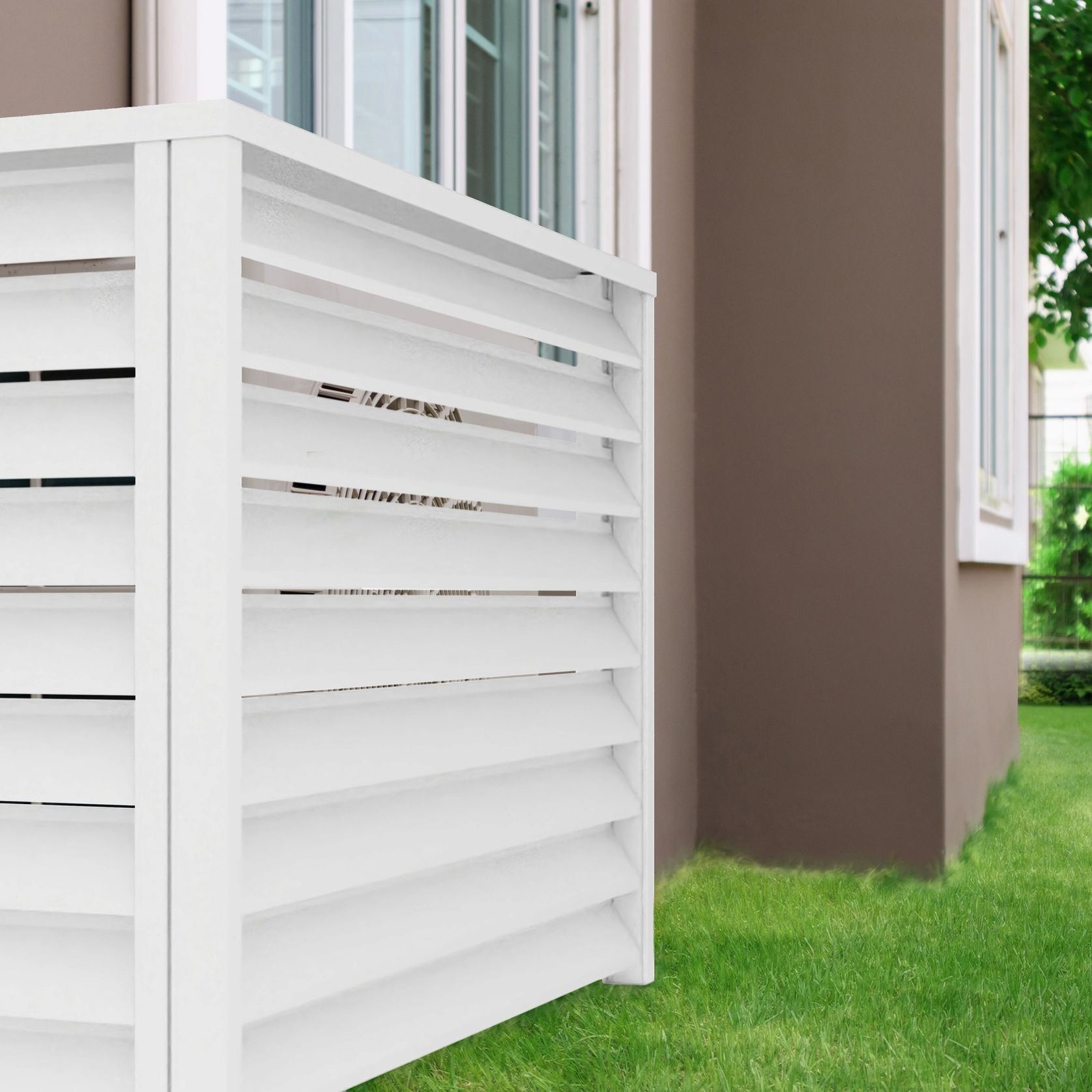 ScreenPro Aluminium Heat Pump Covers gallery detail image