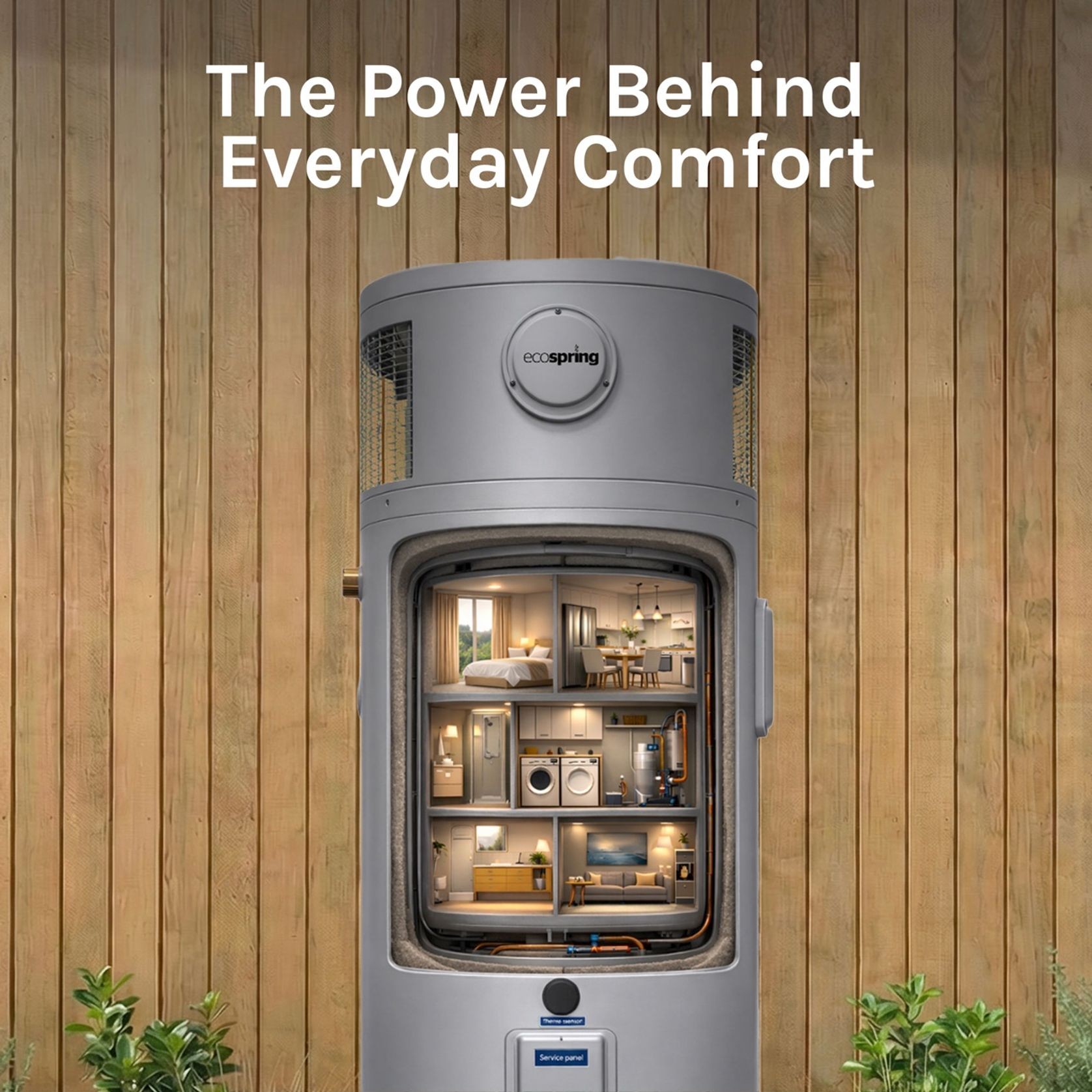 Heat Pump Hot Water Cylinders ECOS200 gallery detail image