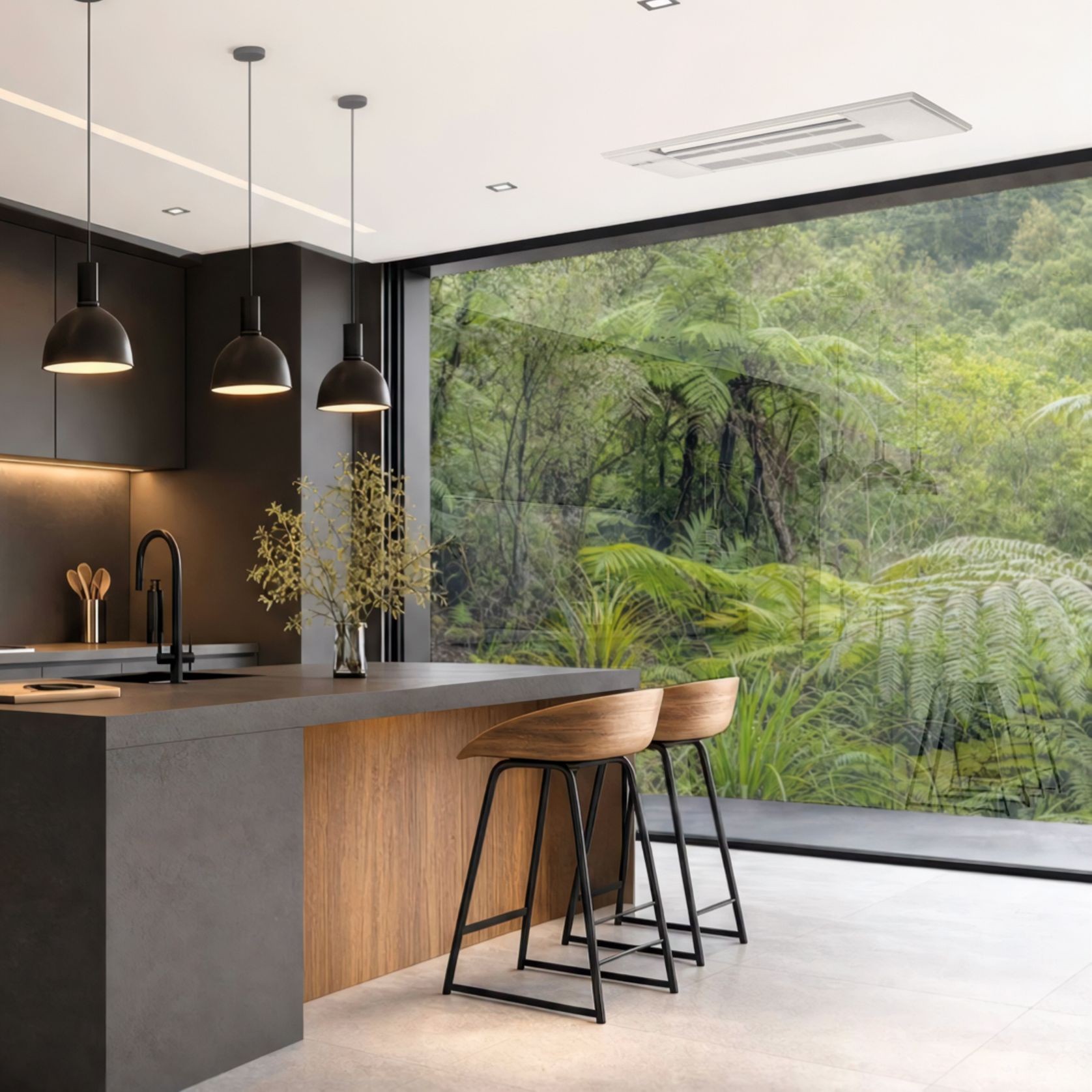 AireTile Slim MLZ One-Way Cassette Heat Pump gallery detail image
