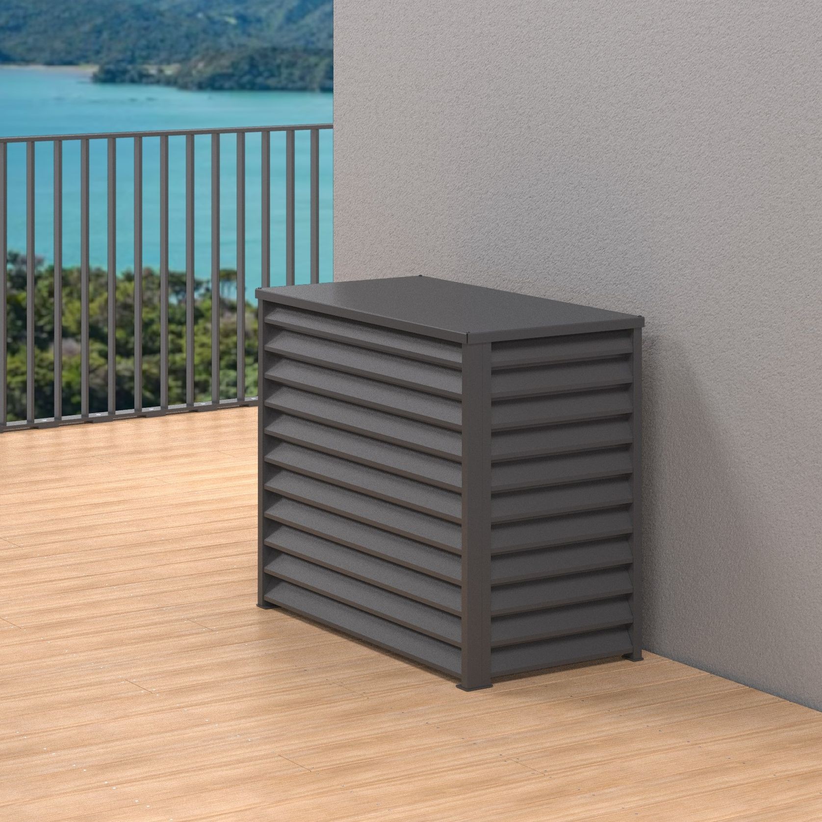 ScreenPro Aluminium Heat Pump Covers gallery detail image