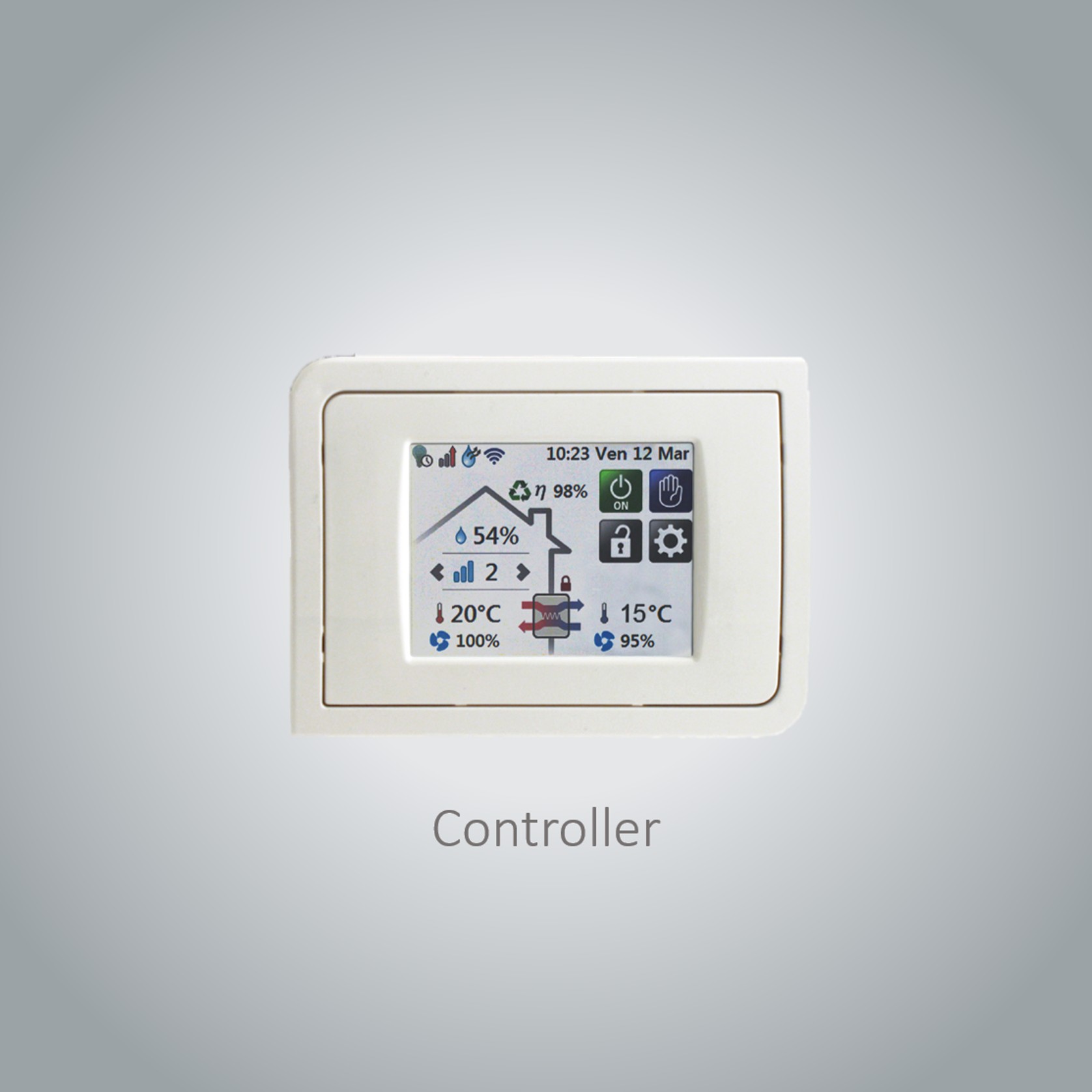 Elicent REC 320 TC – Compact MVHR Unit gallery detail image