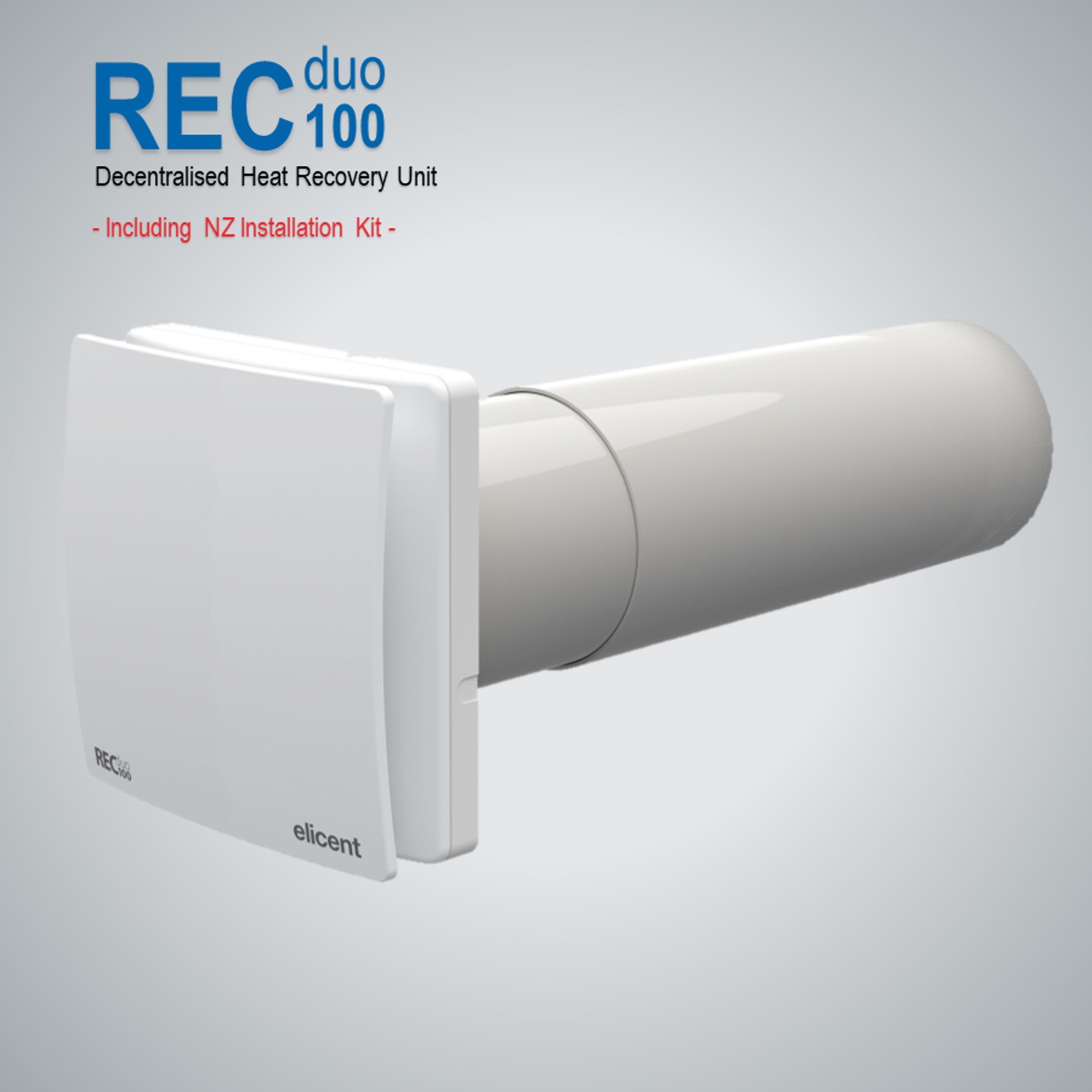 REC-Duo 100 - Decentralized Ventilation System gallery detail image