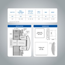 REC-Duo 100 - Decentralized Ventilation System gallery detail image