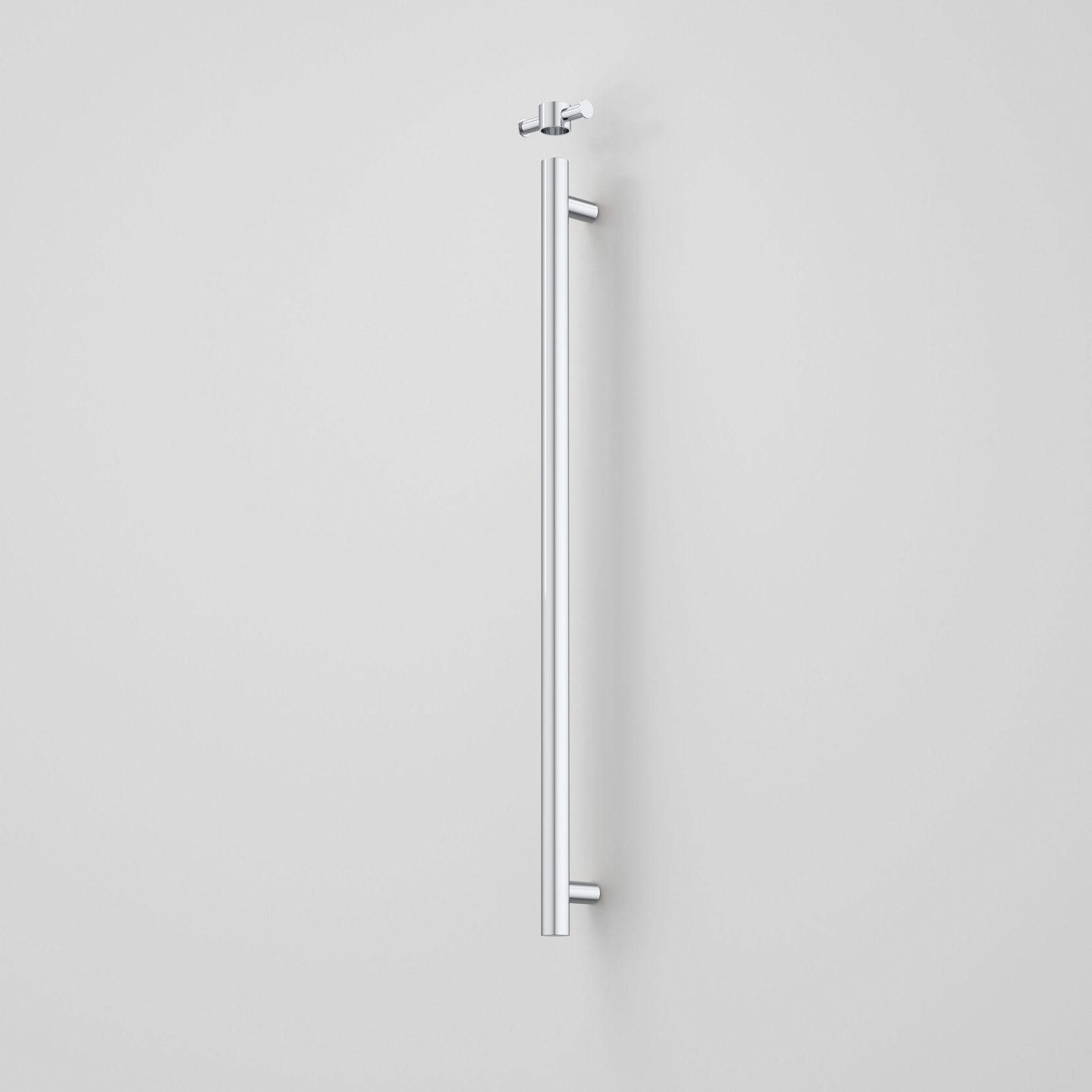 Liano II Heated Towel Rail - Vertical gallery detail image