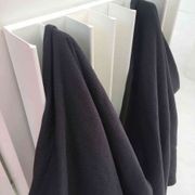 Double Gordon Heated Towel Rail | White gallery detail image