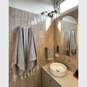 Double Gordon Heated Towel Rail | White gallery detail image