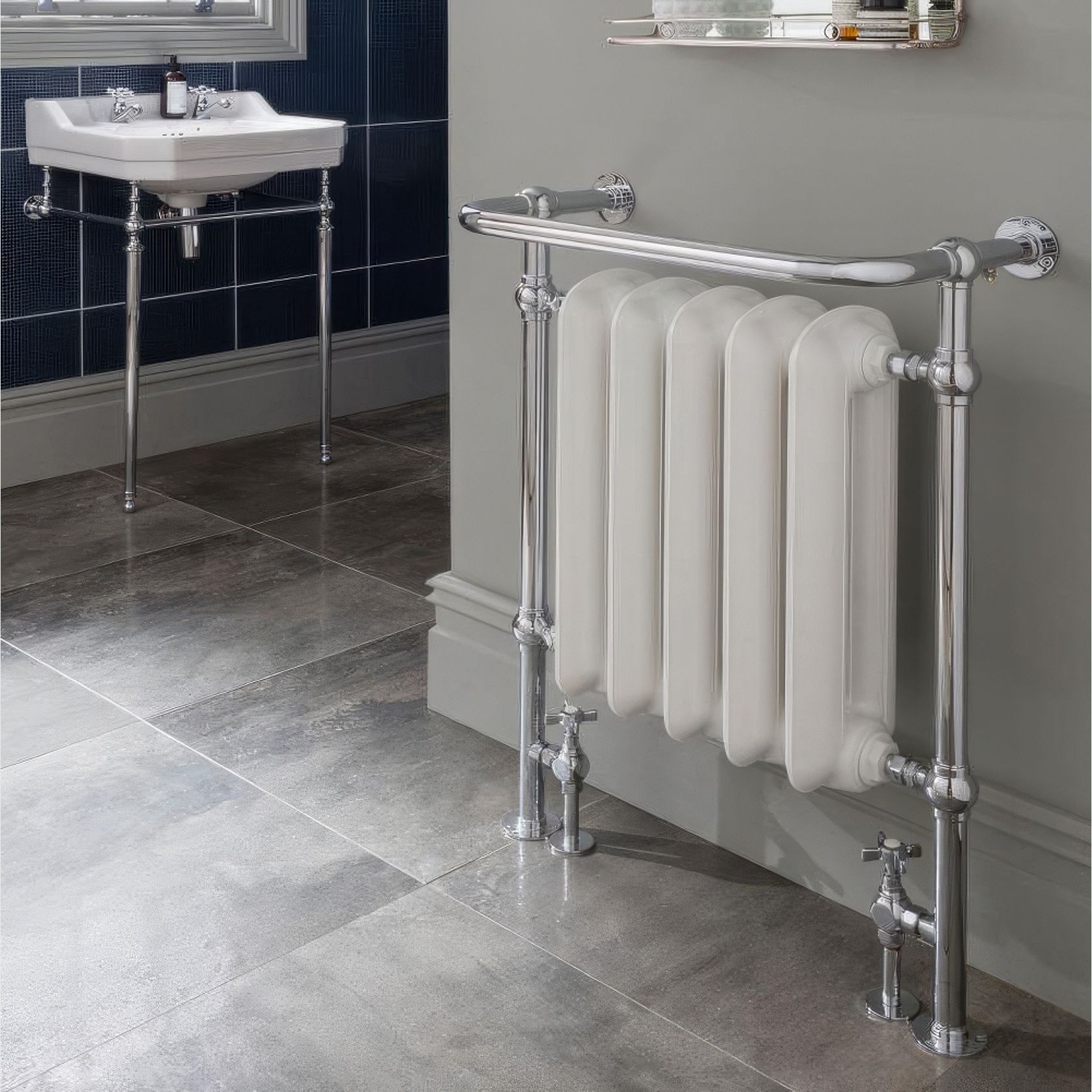 Linton Heated Towel Rail gallery detail image