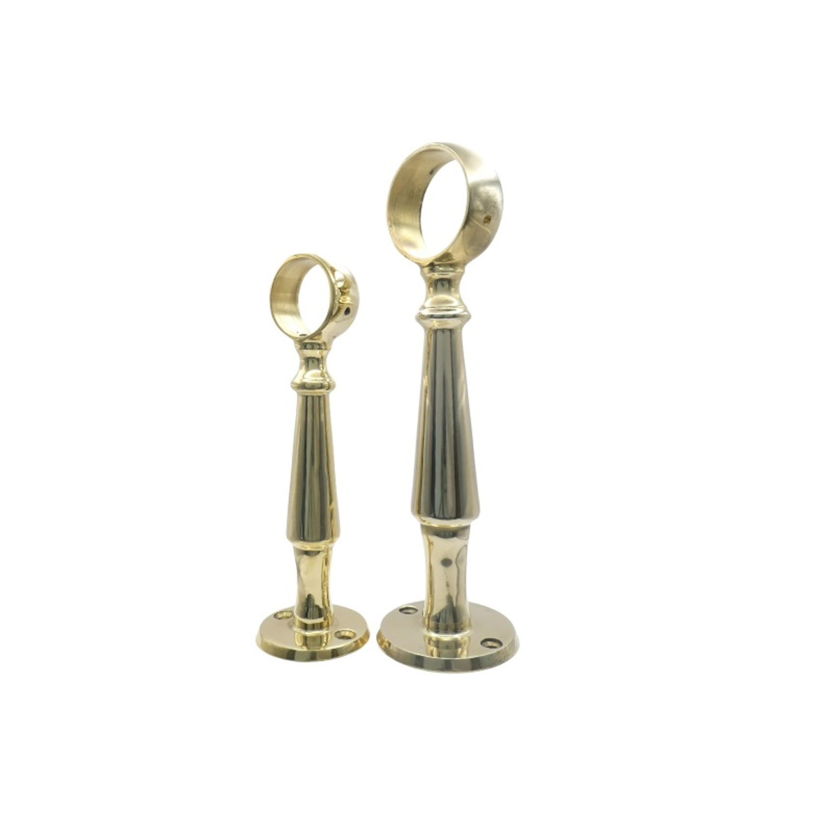 606 Brass Through Post - Tall gallery detail image