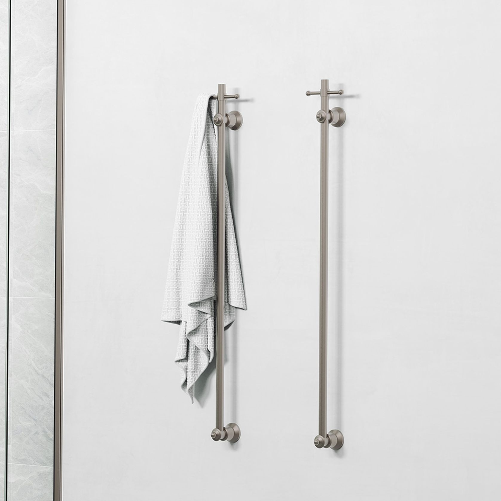 Lillian Vertical Heated Towel Rail gallery detail image