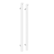 Polo Vertical Towel Rail - 1100mm gallery detail image