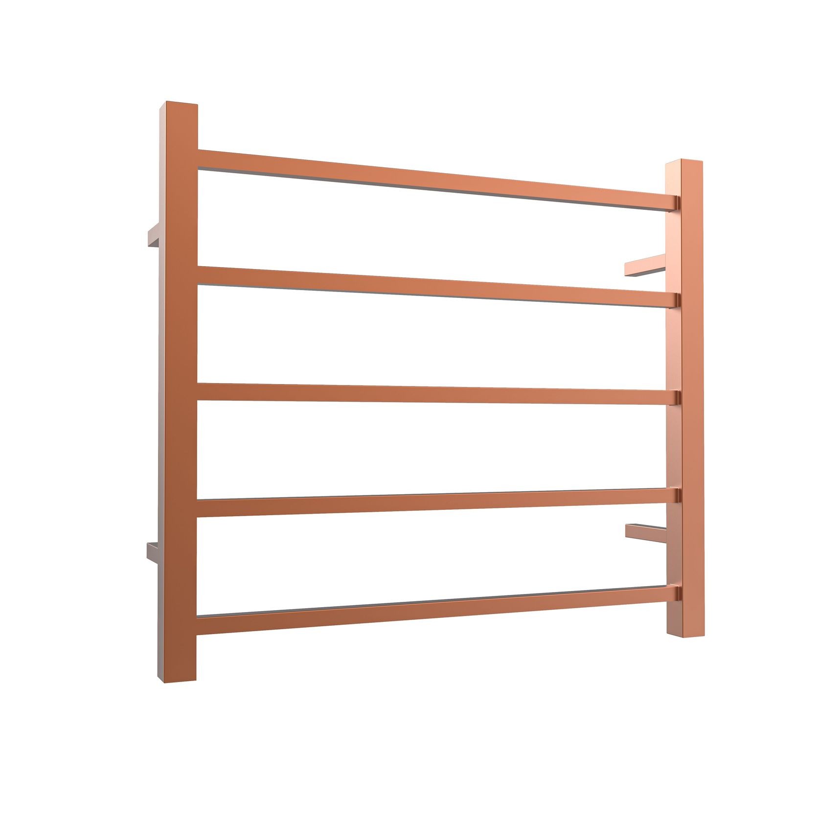 Quadro 5-Bar Heated Towel Rail - 600mm gallery detail image