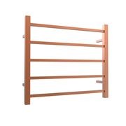 Quadro 5-Bar Heated Towel Rail - 600mm gallery detail image