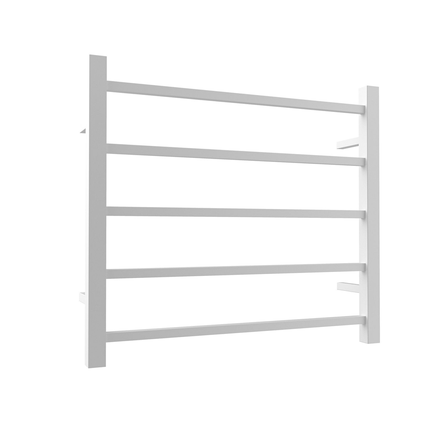Quadro 5-Bar Heated Towel Rail - 600mm gallery detail image