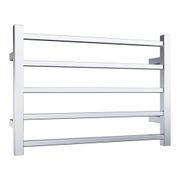 Quadro 5-Bar Heated Towel Rail - 600mm gallery detail image