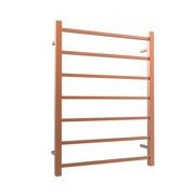Quadro 7-Bar Heated Towel Rail - 600mm gallery detail image