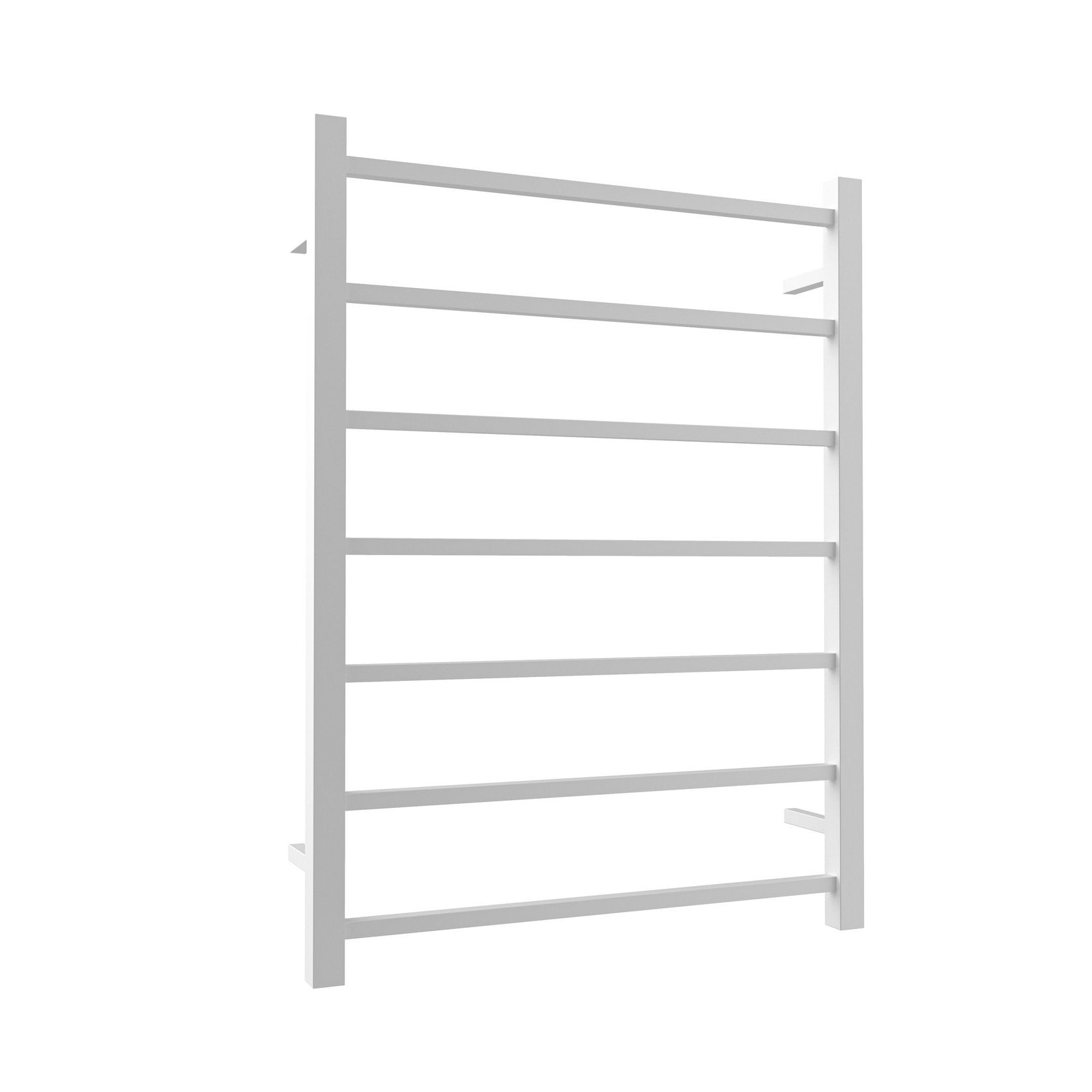 Quadro 7-Bar Heated Towel Rail - 600mm gallery detail image