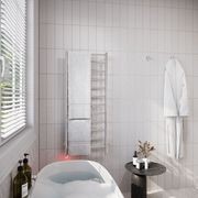 NATURAL 12 Bar 500mm Straight Heated Towel Rail with PTSelect Switch gallery detail image