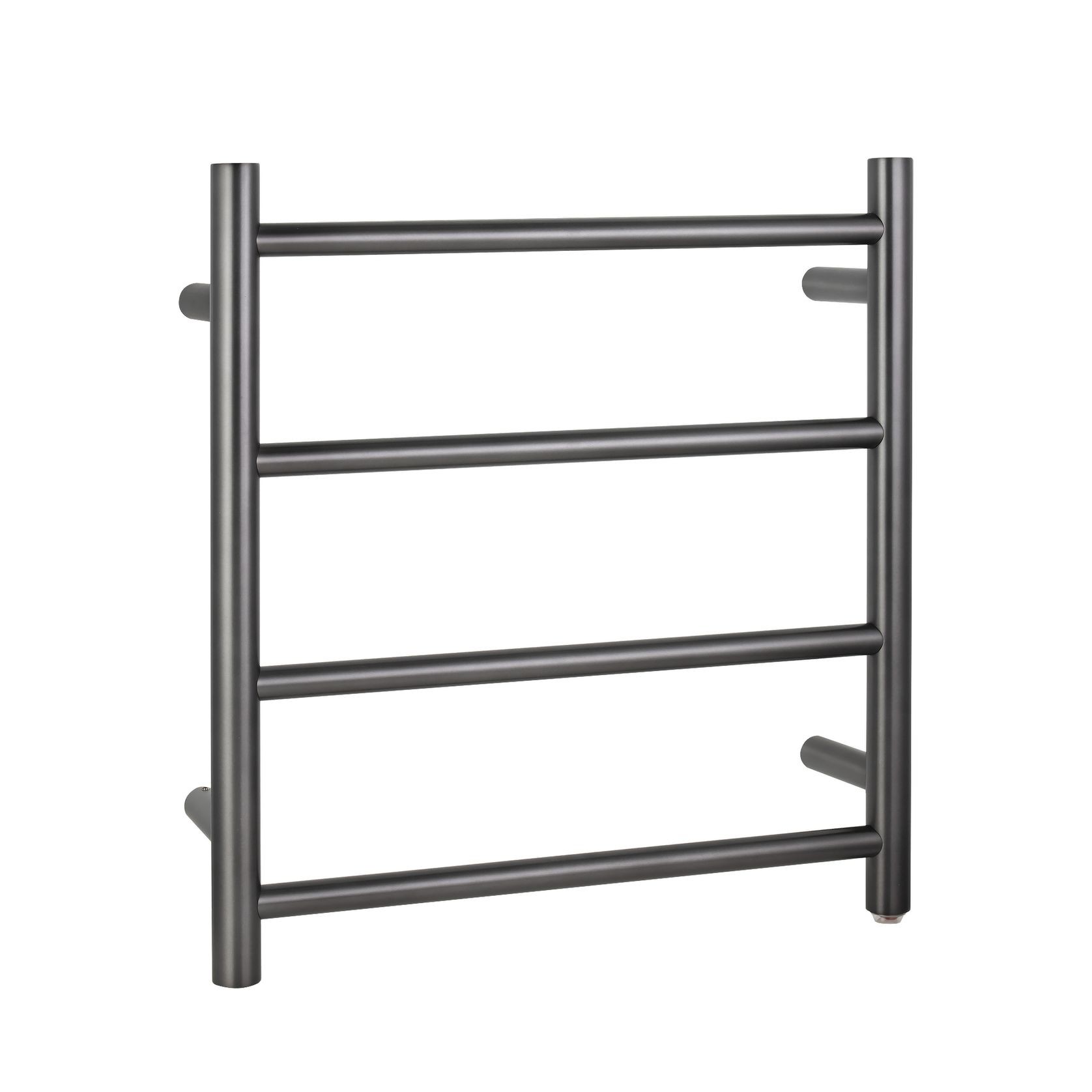 Round Electric Heated Towel Rack 4 Bars gallery detail image