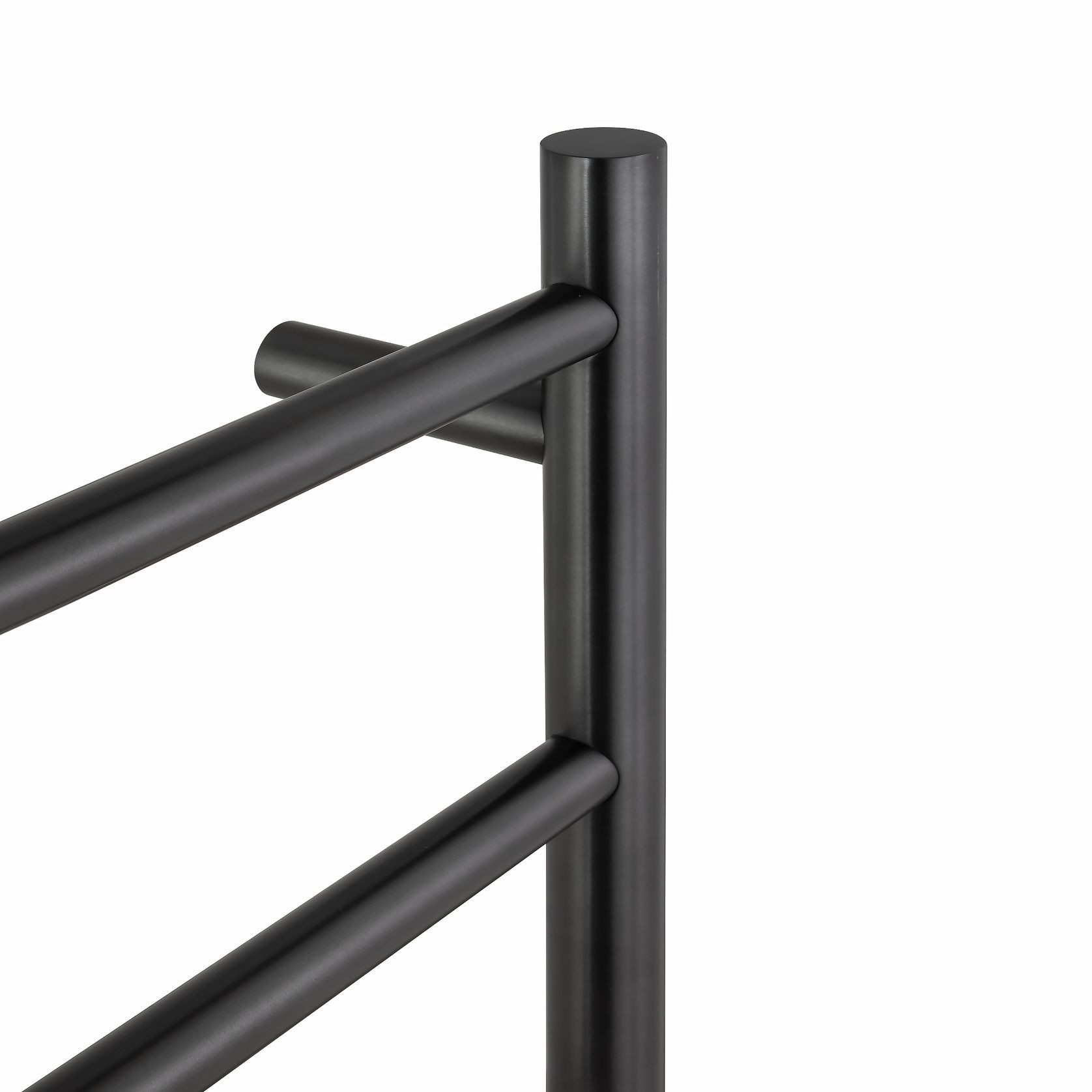 Round Electric Heated Towel Rack 6 Bars BUGM06.R.HTR gallery detail image