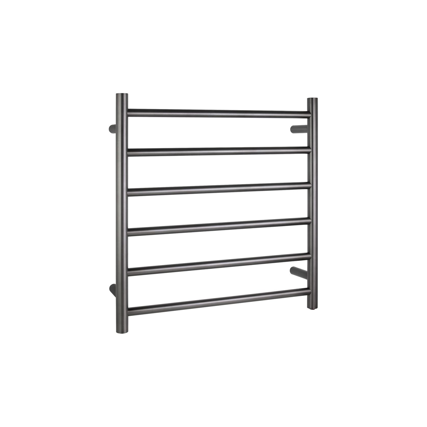 Round Electric Heated Towel Rack 6 Bars BUGM06.R.HTR gallery detail image