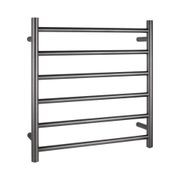 Round Electric Heated Towel Rack 6 Bars BUGM06.R.HTR gallery detail image