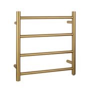 Round Electric Heated Towel Rack 4 Bars BUYG04.R.HTR gallery detail image
