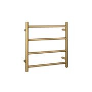 Round Electric Heated Towel Rack 4 Bars BUYG04.R.HTR gallery detail image