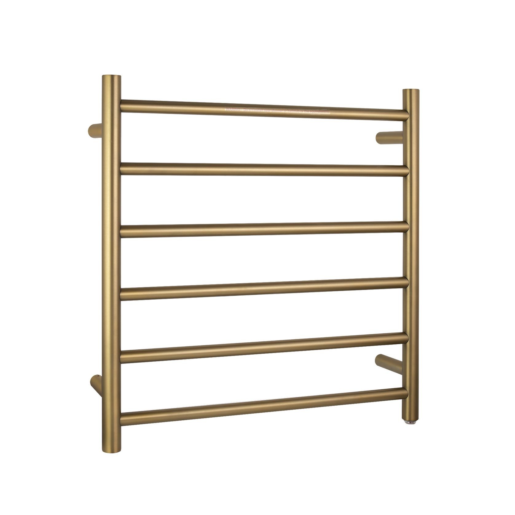 Round Electric Heated Towel Rack 6 Bars BUYG06.R.HTR gallery detail image