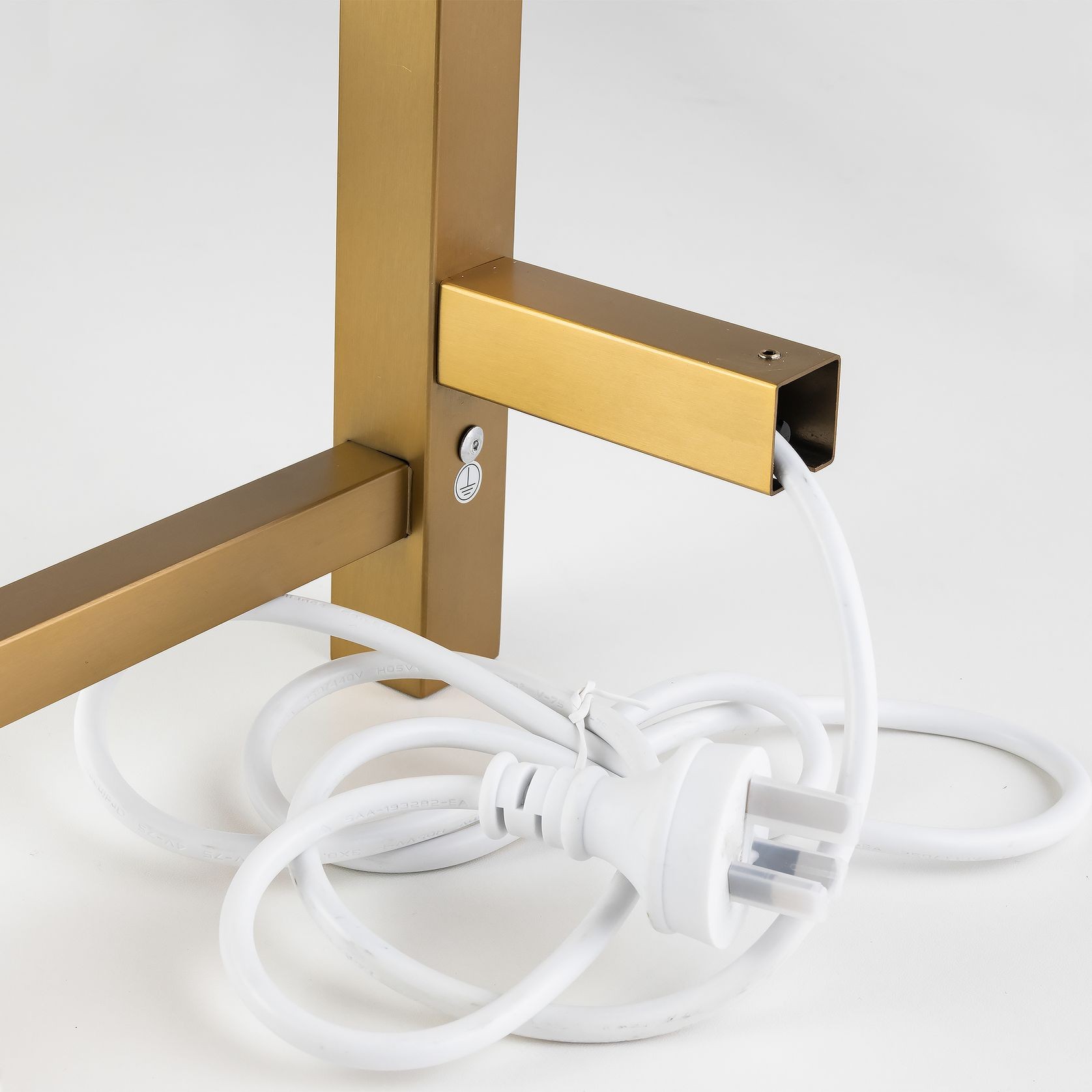 Square Electric Heated Towel Rack 4 Bars BUYG04.S.HTR gallery detail image