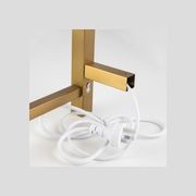 Square Electric Heated Towel Rack 4 Bars BUYG04.S.HTR gallery detail image