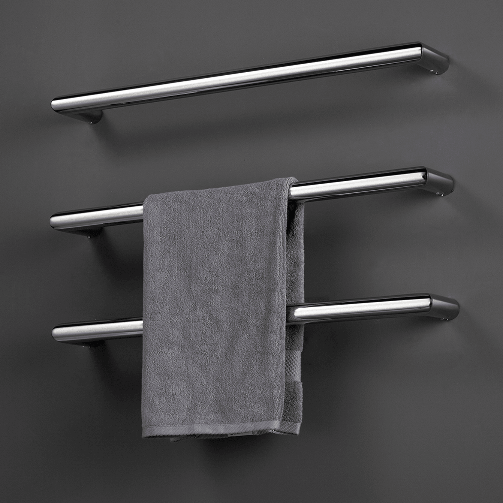 Calora Heated Towel Rail 1 Bar gallery detail image