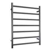 Evoke 7-Bar Heated Towel Rail - 600mm gallery detail image