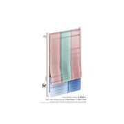 CONTOUR 8 Bar 650mm Straight Heated Towel Rail with PTSelect Switch gallery detail image