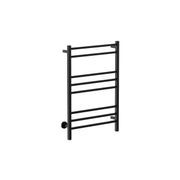 CUBIC 8 Bar 650mm Straight Heated Towel Rail with PTSelect Switch gallery detail image