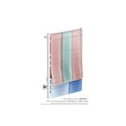 CUBIC 8 Bar 650mm Straight Heated Towel Rail with PTSelect Switch gallery detail image