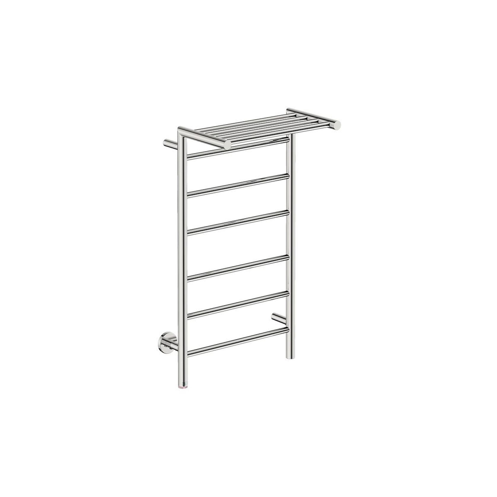 EDGE 10 Bar 500mm Straight Heated Towel Rail gallery detail image