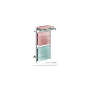 EDGE 10 Bar 500mm Straight Heated Towel Rail gallery detail image