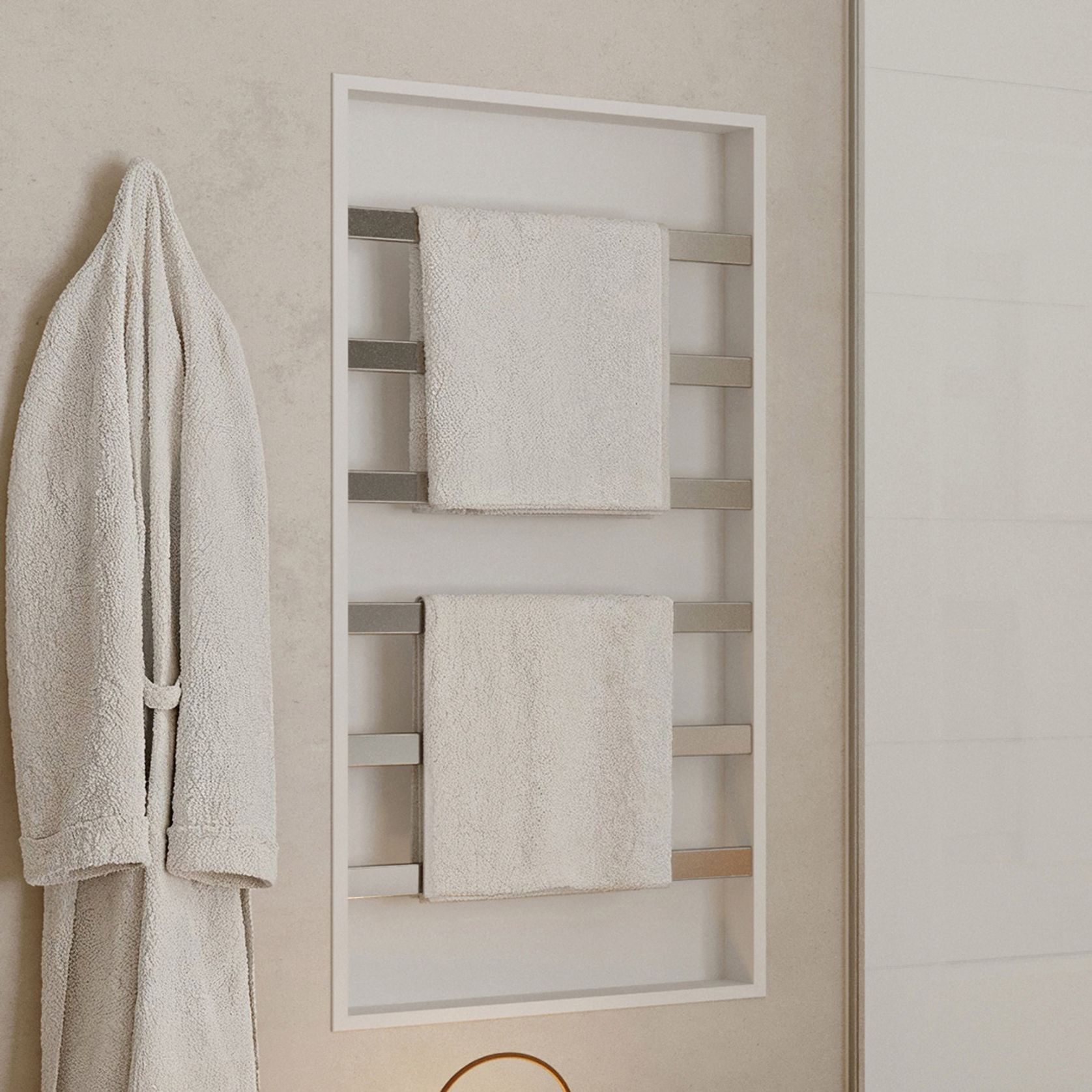 EasyNiche Recessed Towel Warmer gallery detail image