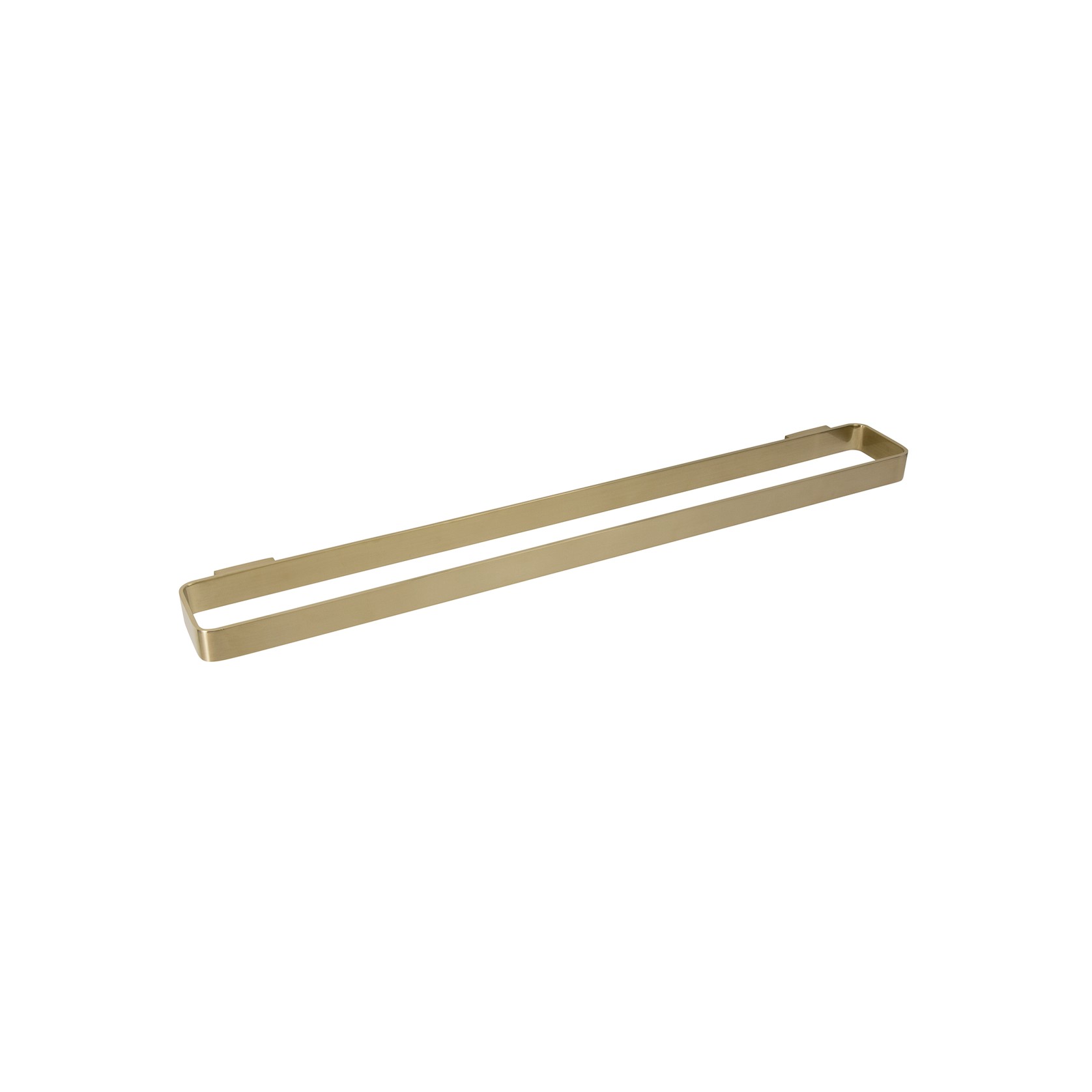 Scarab Long Towel Rail 600mm Brushed Gold gallery detail image