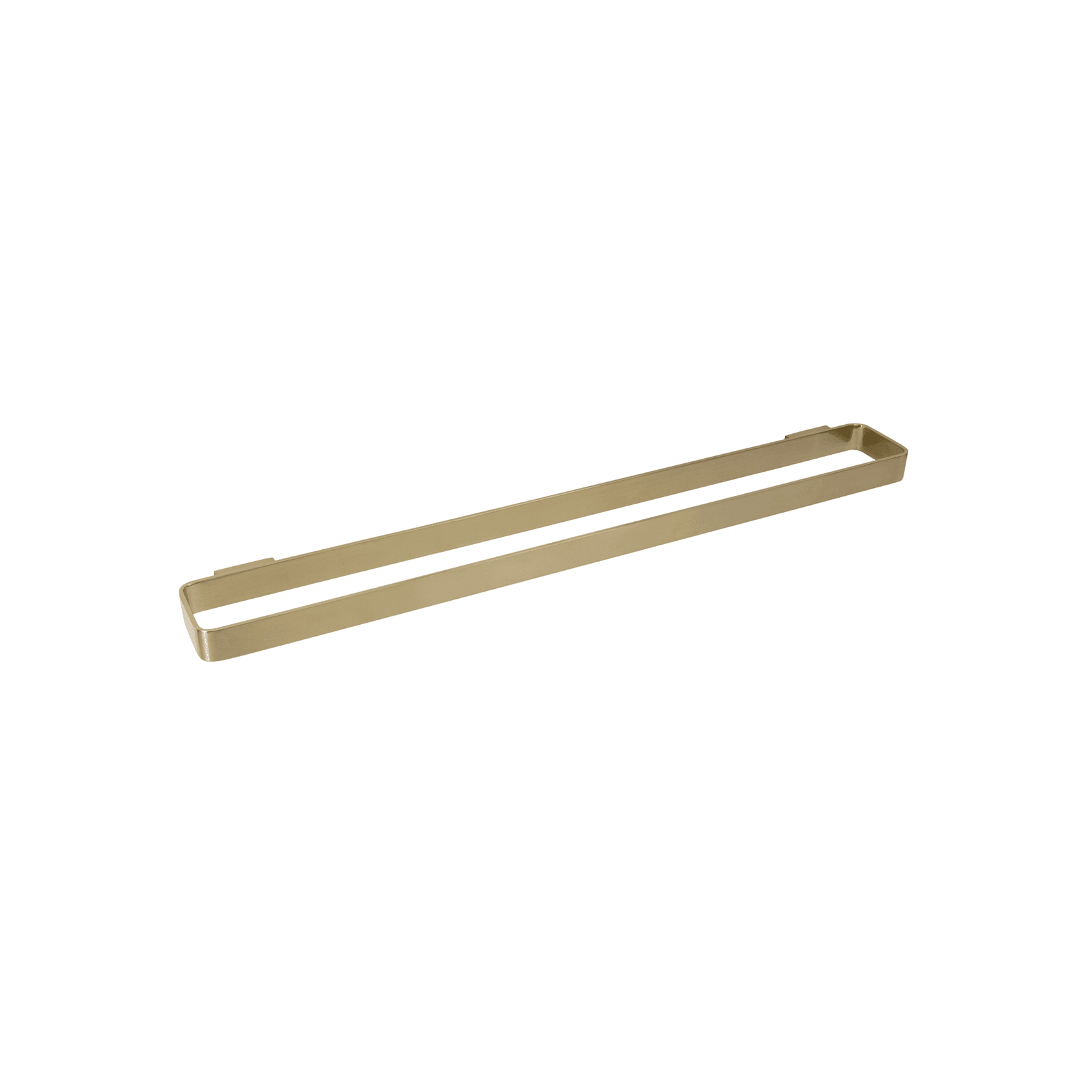 Scarab Long Towel Rail 600mm Brushed Gold gallery detail image