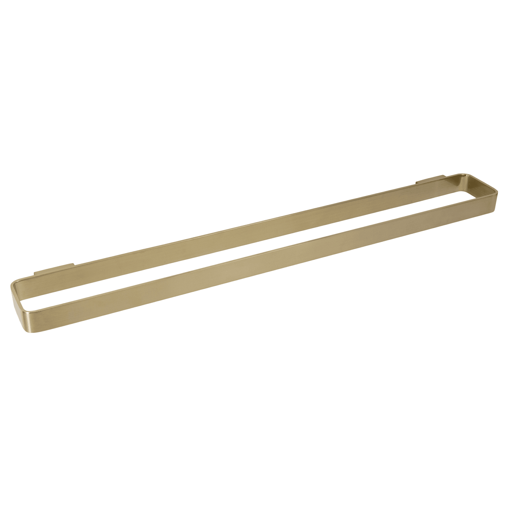 Scarab Long Towel Rail 600mm Brushed Gold gallery detail image