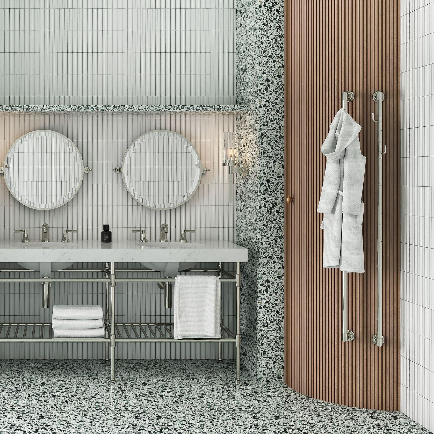Vertical Robe Warmers | Heated Towel Rails gallery detail image
