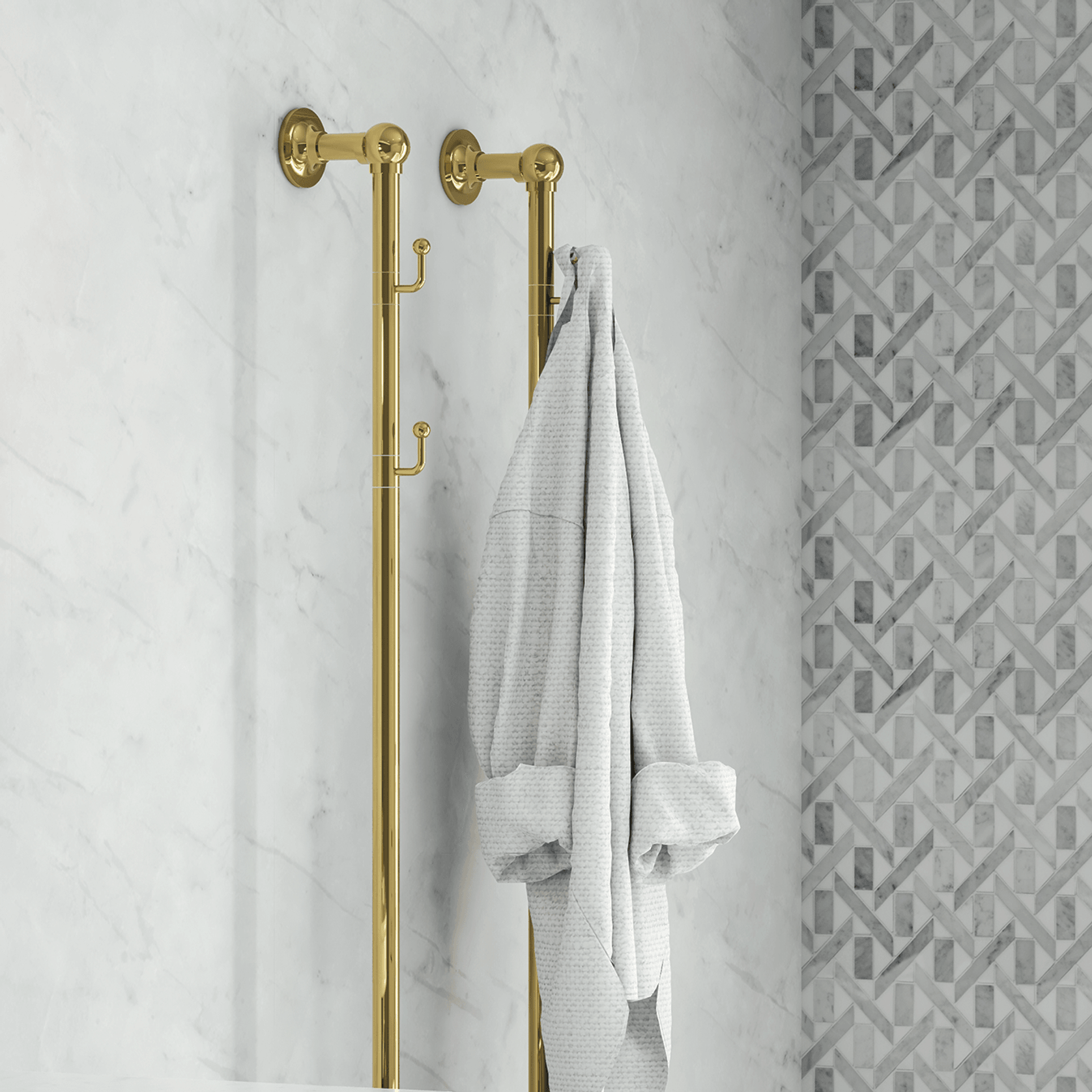Vertical Robe Warmers | Heated Towel Rail gallery detail image